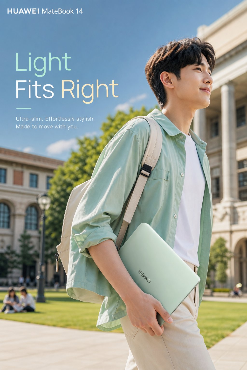 MateBook 14 lifestyle scene 1